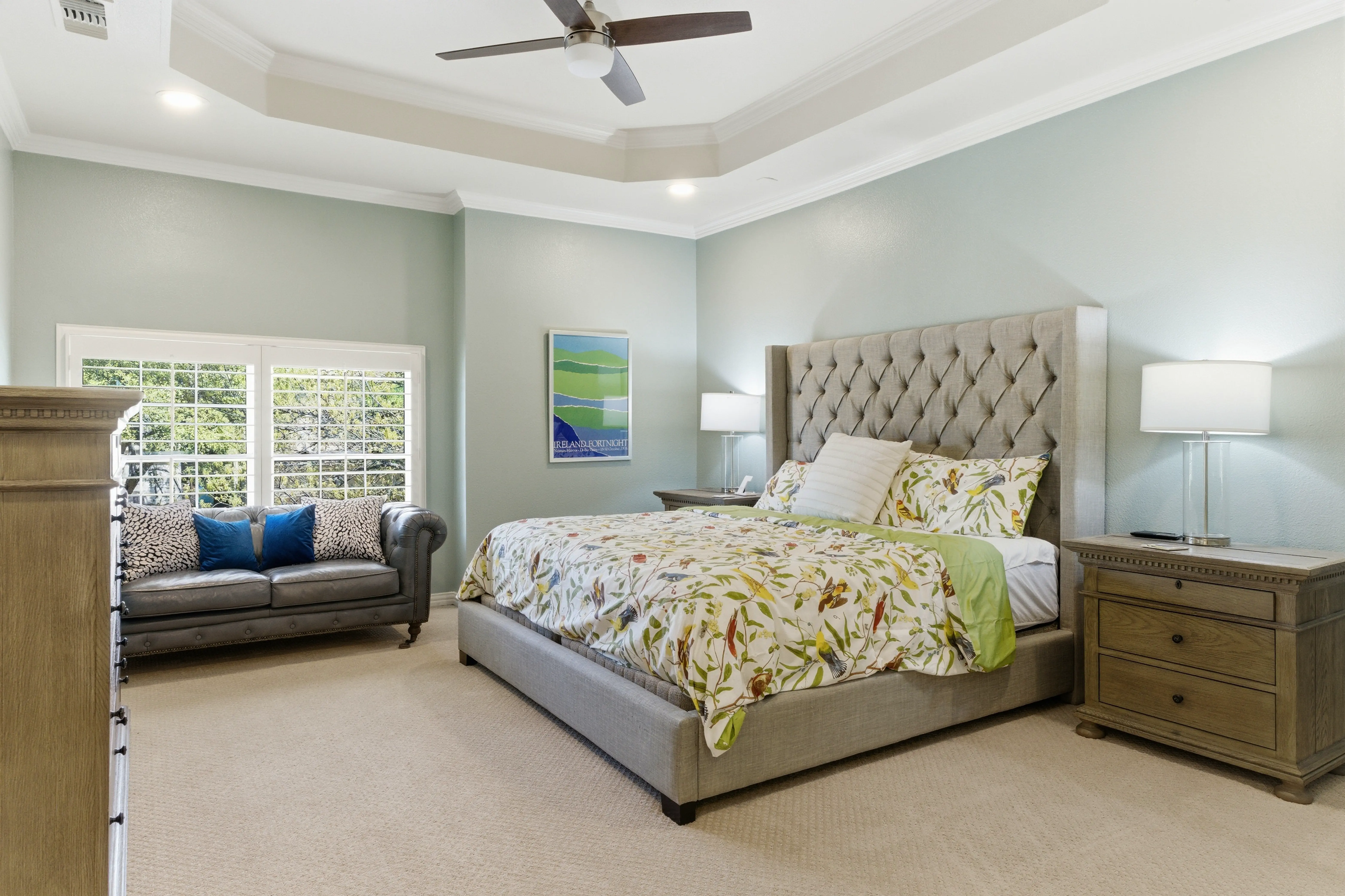 Primary bedroom suite